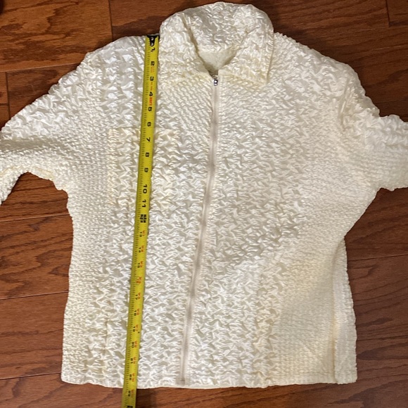 UBU reversible yellow puffy zip up jacket - Size Large - Picture 12 of 13